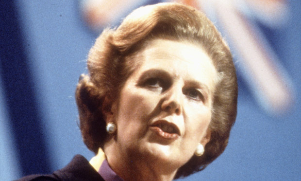 Margaret Thatcher in 1982.